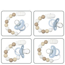 Charger l&#39;image dans la galerie, 2 Attache-tétines en silicone pour bébé
