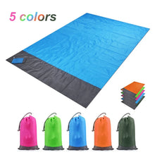 Charger l&#39;image dans la galerie, Tapis imperméable pliable camping-plage-pique-nique
