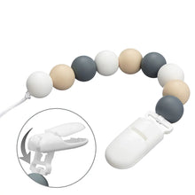 Charger l&#39;image dans la galerie, 2 Attache-tétines en silicone pour bébé
