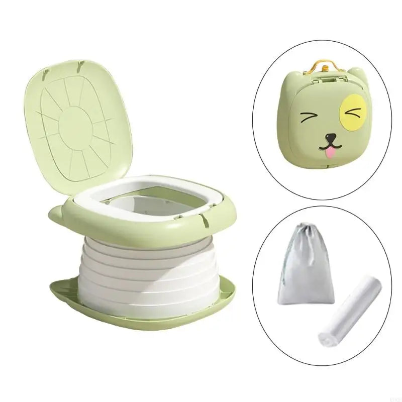 Pot de voyage pliable anti-odeurs