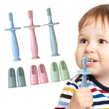 Charger l&#39;image dans la galerie, Brosses à dents en silicone pour bébé
