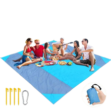 Charger l&#39;image dans la galerie, Tapis imperméable pliable camping-plage-pique-nique
