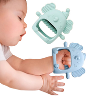 Charger l&#39;image dans la galerie, Jouet de dentition en silicone pour bébé

